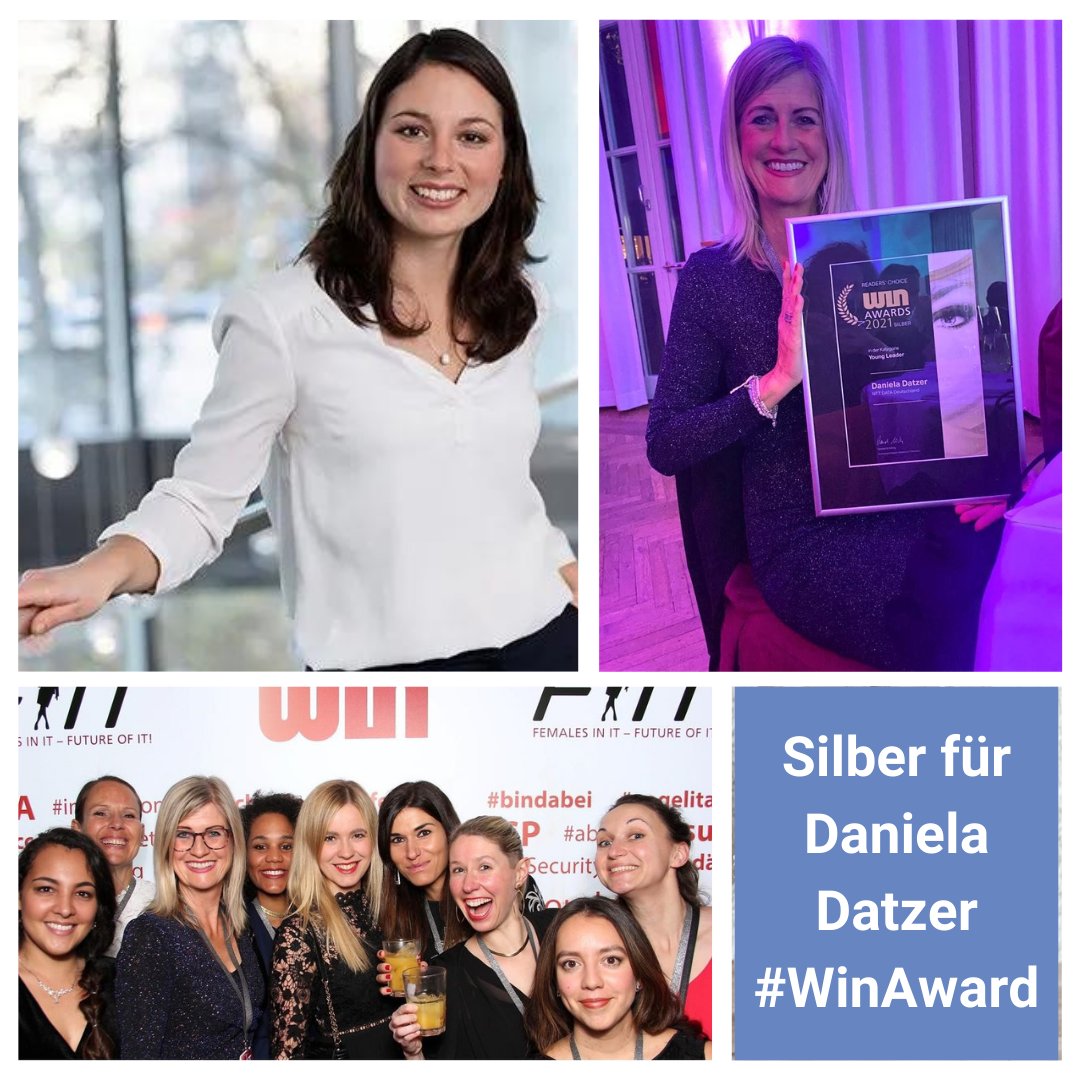 NTT_DATA_DE's tweet photo. ✨Herzlichen Glückwunsch zum Silber WIN Award in der Kategorie #YoungLeader, liebe Daniela Datzer. Unsere CMO Anna Budde nimmt den Award stellvertretend entgegen. Gratulation an alle Gewinnerinnen! #winaward #nttdata #WINAwardsDE Mehr 👉https://t.co/obcUC15wvM
@WomensITnetwork https://t.co/eAO1scVdO1