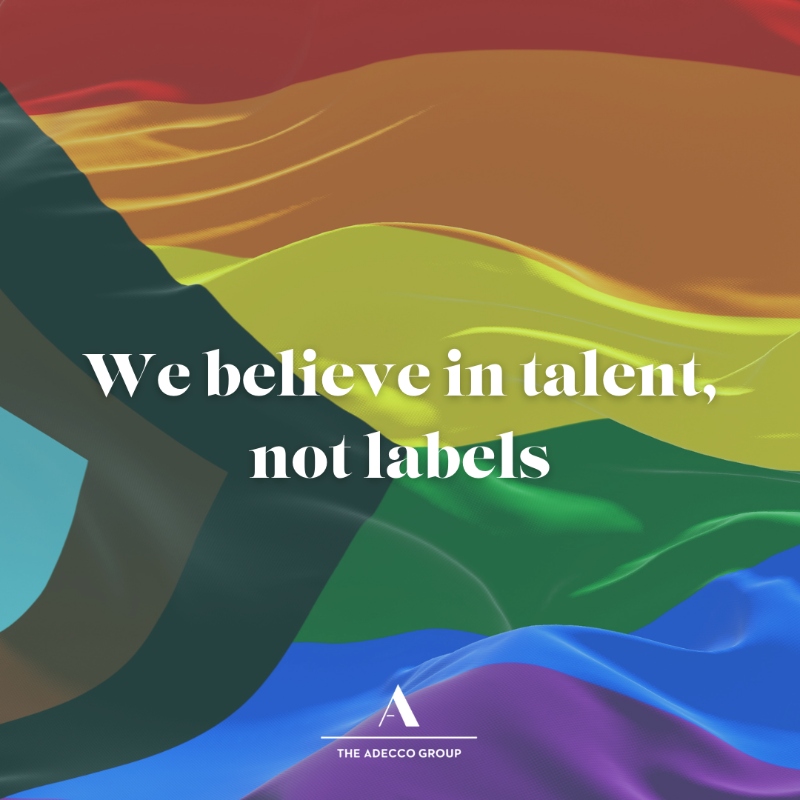 AdeccoGroup's tweet photo. 🌈Last Pride Month, we opened our channels to hear from people in the LGBTQ+ community about what companies can do to support them in being their authentic selves at work. This year we are sharing what we learned + what more needs to be done

#HappyPrideMonth #TalentWithoutLabels https://t.co/9R3kj7xea6