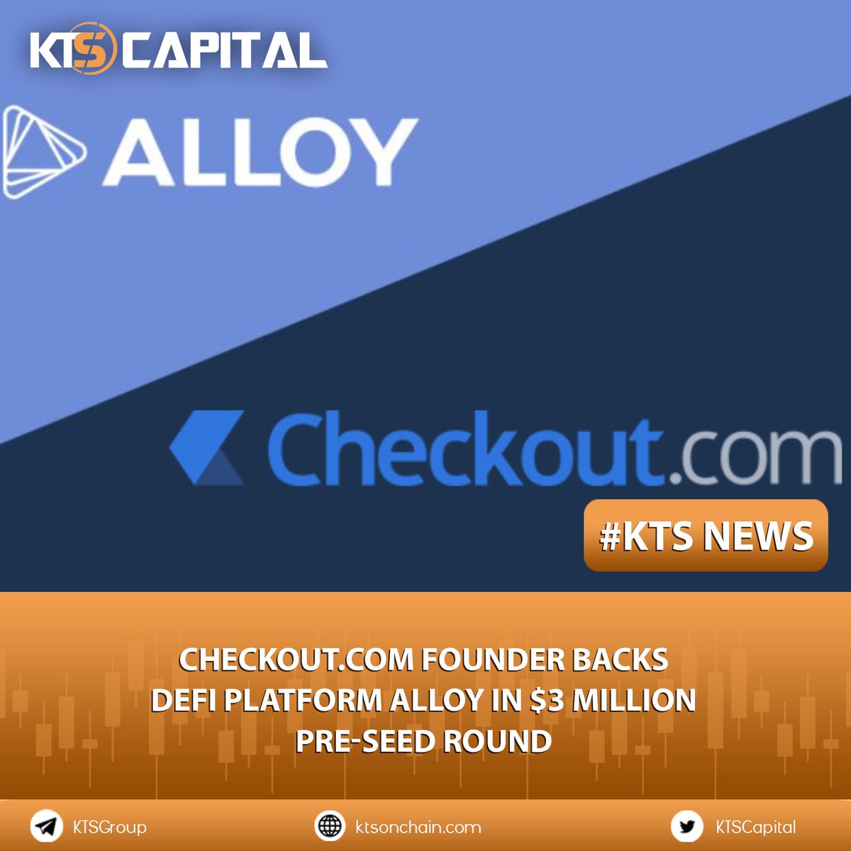 KtsCapital's tweet photo. #German #DeFi platform #Alloy has won the backing of @Checkout.com founder Guillaume Pousaz in a $3 million pre-seed round led by VC firm Headline.
https://t.co/k3vceFNW5t https://t.co/okygk0pxiu