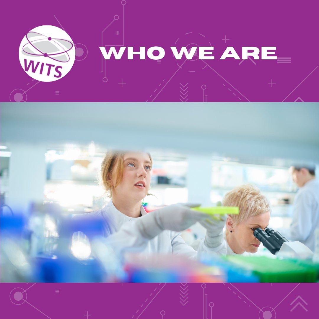 Our Vision?

A society where women have equal opportunities, experiences &amp; recognition in STEM.

#wits #witsireland #business #community #tech #leaders #education #collaboration #stem #scientists #science #future #technology #network #WomeninSTEM22