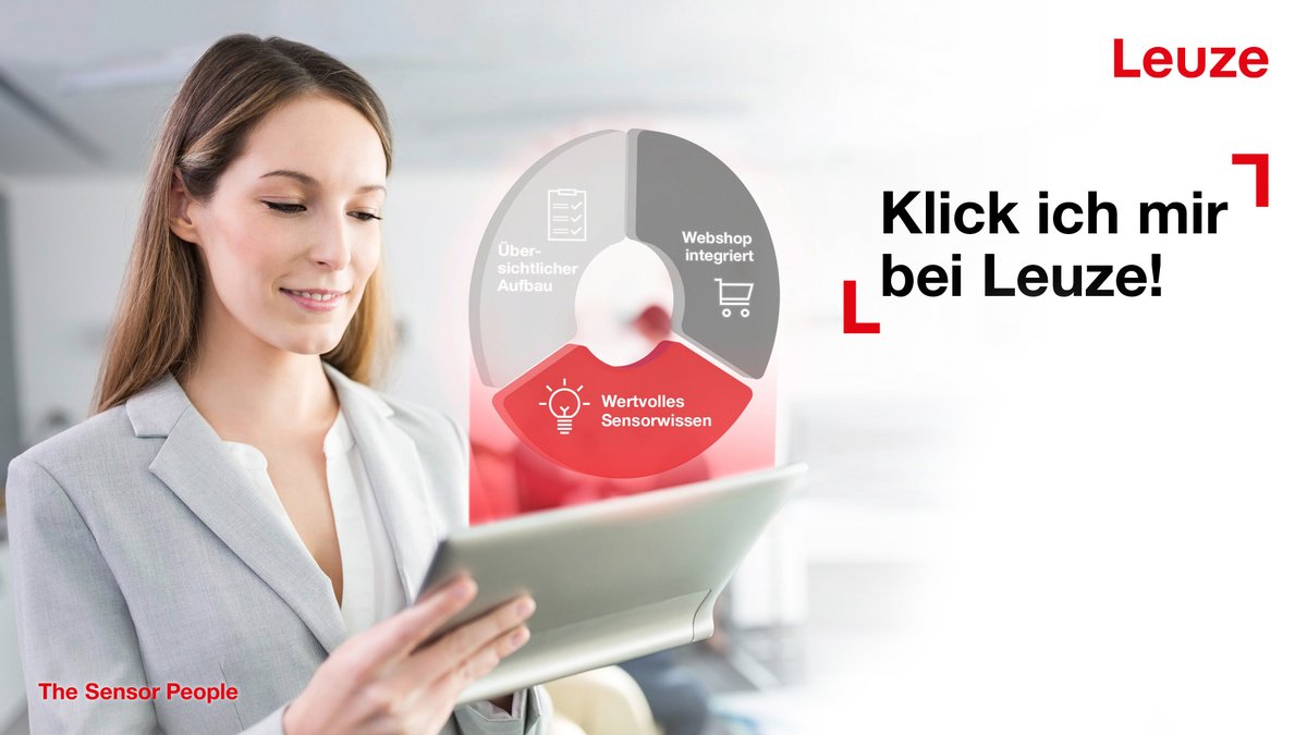 Entdecken Sie jetzt die neue Leuze Website!
Dank des frischen, anwendungsoptimiertem Designs finden Sie schneller, wonach Sie suchen. Produkte, News, Trends, Technologie- und Branchenwissen sind übersichtlich dargestellt: fcld.ly/qydeama

#WeAreLeuze #Website