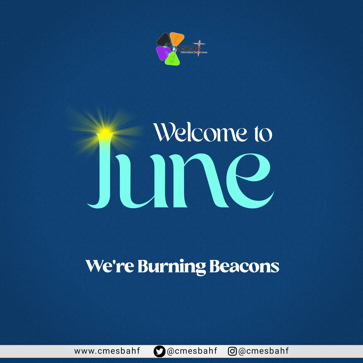 cmesbahf's tweet photo. Hello June 
Here's what we do:
We set the pace 🛣️...
We blaze the trails 💫...

In this chaotic world, we burn bright with impact.
In our various niches and sphere of influence, we give illumination 💡.

In June and going on, we choose to be Burning Beacons 🚨. https://t.co/ecyV9LdvLb