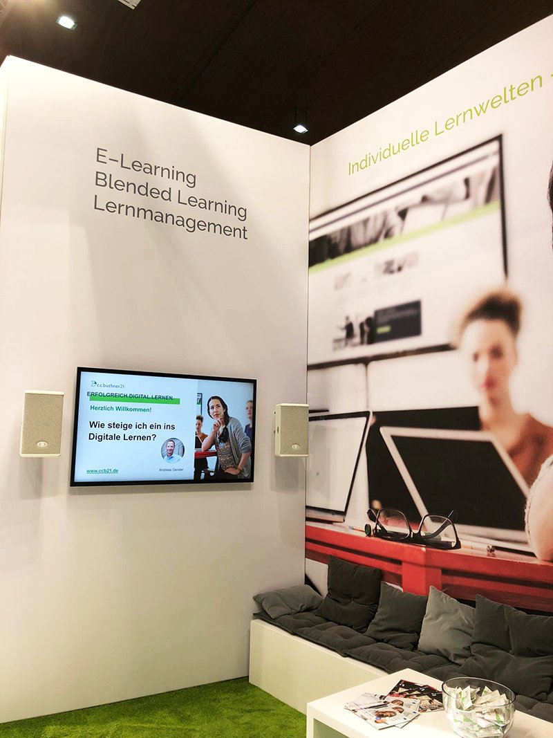 Tag 2 auf der #learntec startet mit der Guided Tour "E-Learning für Einsteiger".