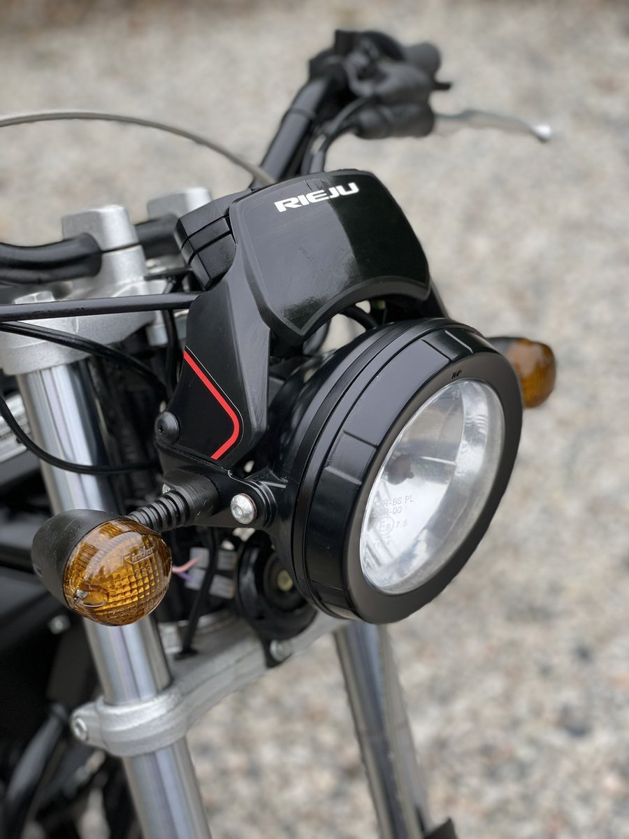 TimPhotography's tweet photo. Picked up this @riejumotorcycle Tango with only 1400 miles on the clock, 250cc @Loncin_UK engine. https://t.co/Rze6BBUnbJ