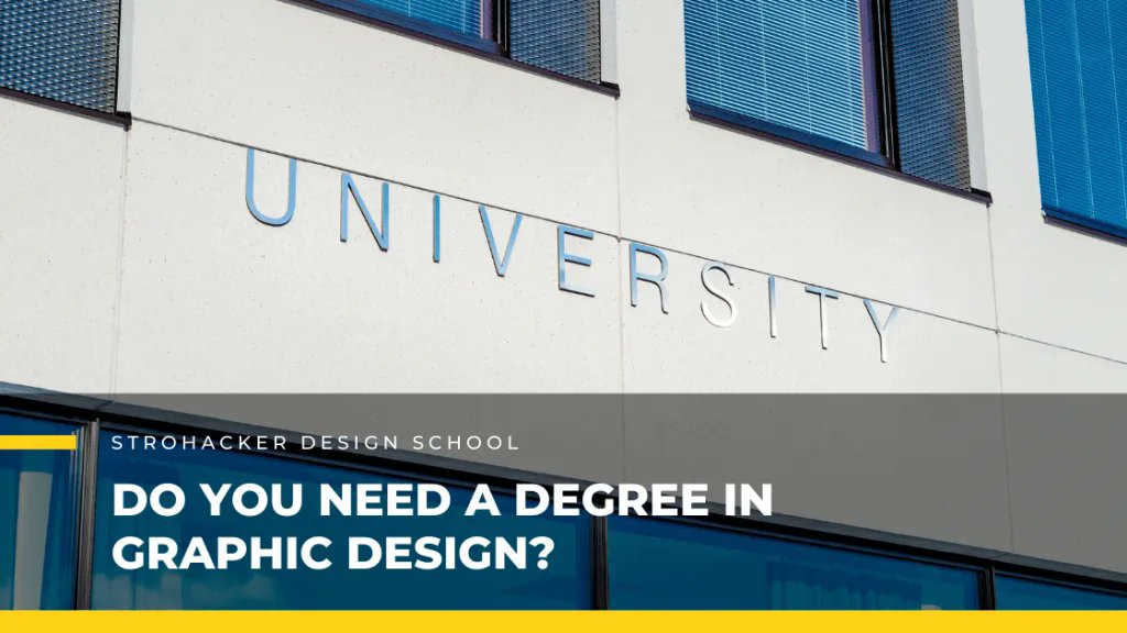 Do I need a #graphic design #degree to have a successful #career? 

NO!

Learn Why: buff.ly/3vJrZcb
