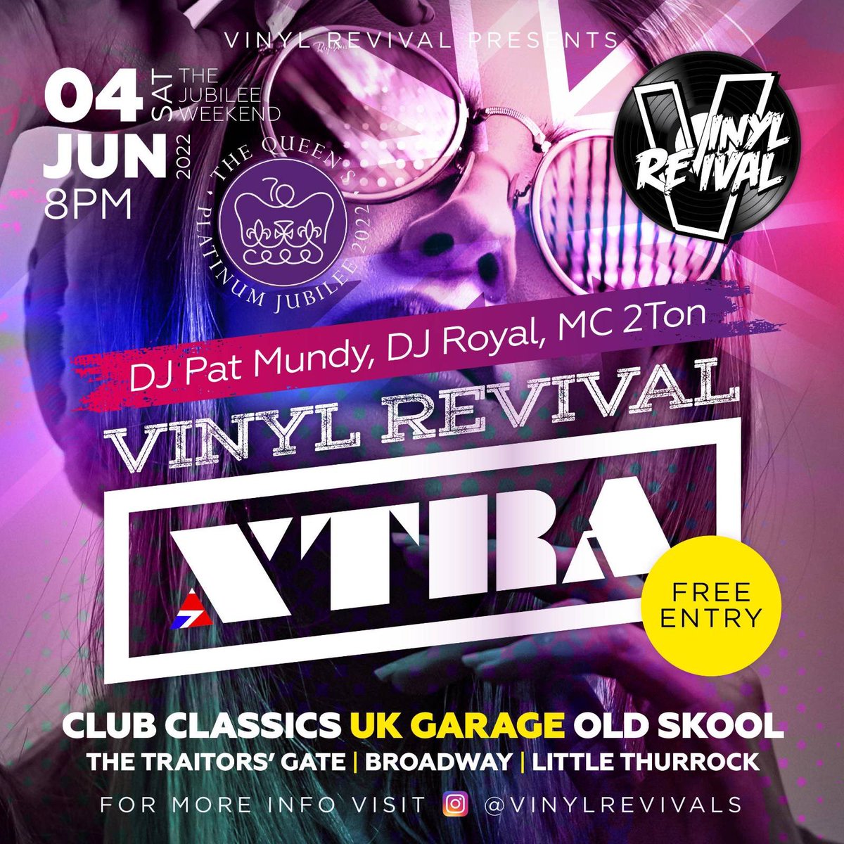 VinylRevivals's tweet photo. This Saturday at The Traitors Gate https://t.co/QZCIptfydo
