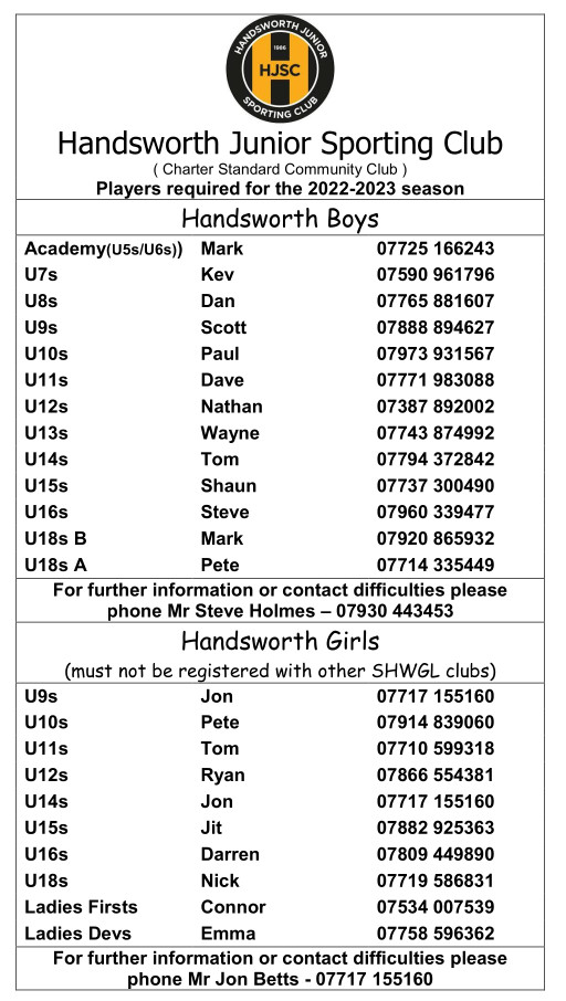 For further details and information please contact direct