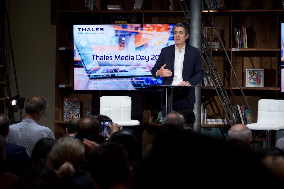 #ThalesMediaDay - @thalesgroup has opened its doors to discuss, share and imagine together the #cybersecurity solutions and their implications on our lives for the future to come. Read more 👉 thalesgroup.com/en/journalist/…