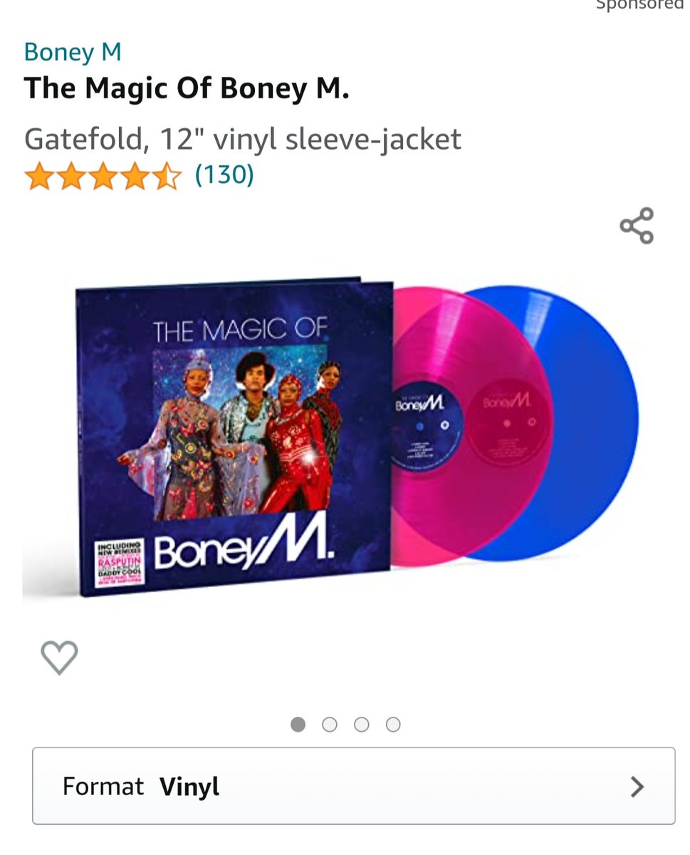 derekcburgess's tweet photo. How did I miss this release from #BoneyM????? #TheMagicOf #ColouredDoubleVinyl. Here is hoping I can pick it up today at @hmvCardiff https://t.co/YMAWZeEfNn