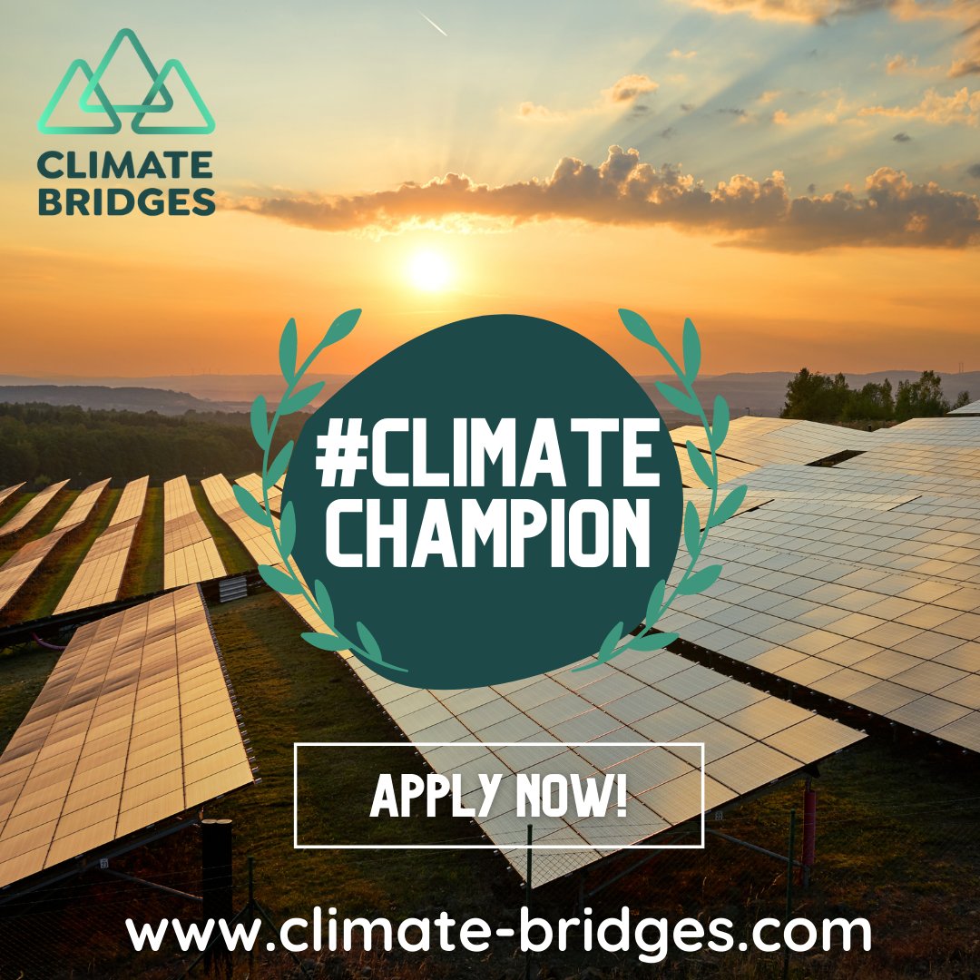 🏆Become South East Europe's first Climate Champion!🏆

Are you implementing a climate project in 🇸🇮,🇭🇷,🇧🇦,🇲🇪,🇲🇰,🇽🇰,🇷🇸 or 🇦🇱?

#EUKI project <a href="/BridgesClimate/">Climate Bridges</a> is giving you the chance to win 1000€ to promote your good practices!💰🌱

Apply by 30 June👇
euki.de/en/sees-climat…