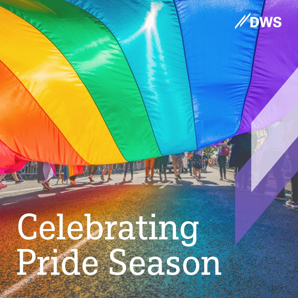 DWS_Group's tweet photo. π³οΈβπ Today marks the start of #prideseason. We have updated our profile picture which now features our DWS pride logo. With this we are sending a strong visible sign that underlines our commitment to building a diverse and inclusive culture of acceptance. π #DWSpride #pridemonth https://t.co/C5qqynVyri
