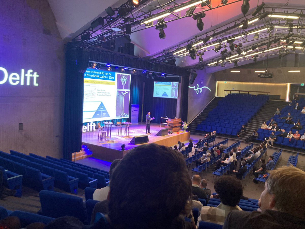 DavidWindOps's tweet photo. Fab start to #torque2022. Paul veers of @NREL with a tour de force of research challenges in #windenergy. Top notch. https://t.co/8HyZ6BpZMX