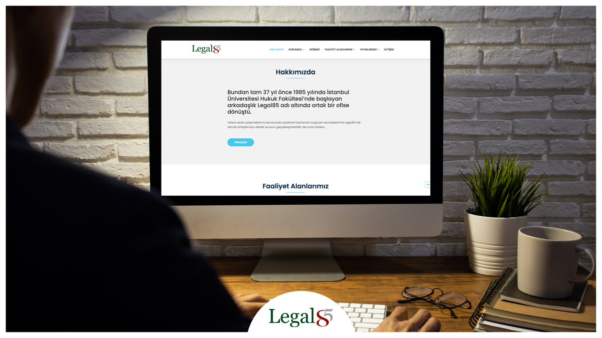 Yıllara varan çalışmalarımız sonucu hazinemizi oluşturan tecrübelerimizi Legal85 adı altında birleştirmeyi gerçekleştirebildik. Faaliyet alanlarımız, yayınlarımız başta olmak üzere Legal85 ailemizi daha yakından tanımak için ulaşabileceğiniz web sitemiz: legal85.com