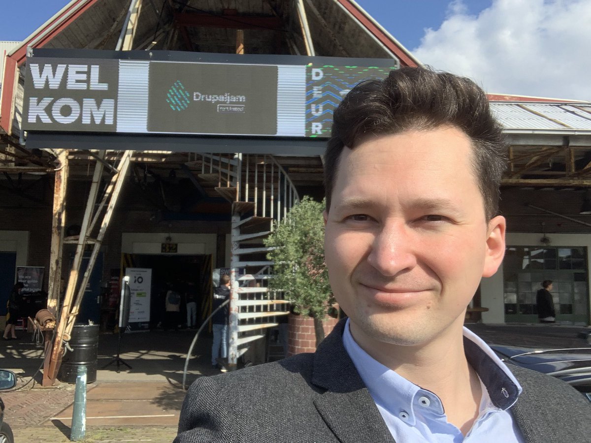 Roy_Vikovych's tweet photo. Yeah, the #Drupaljam has started! https://t.co/zCthPIHXz4