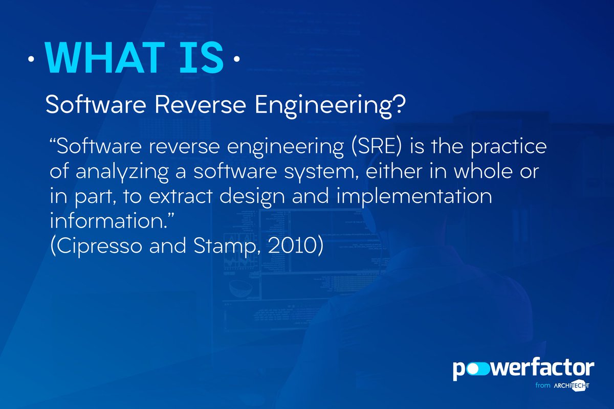 PowerFactor1's tweet image. In this month&apos;s &quot;what is&quot; series, we have &quot;Reverse Engineering.&quot;

#ReverseEngineering