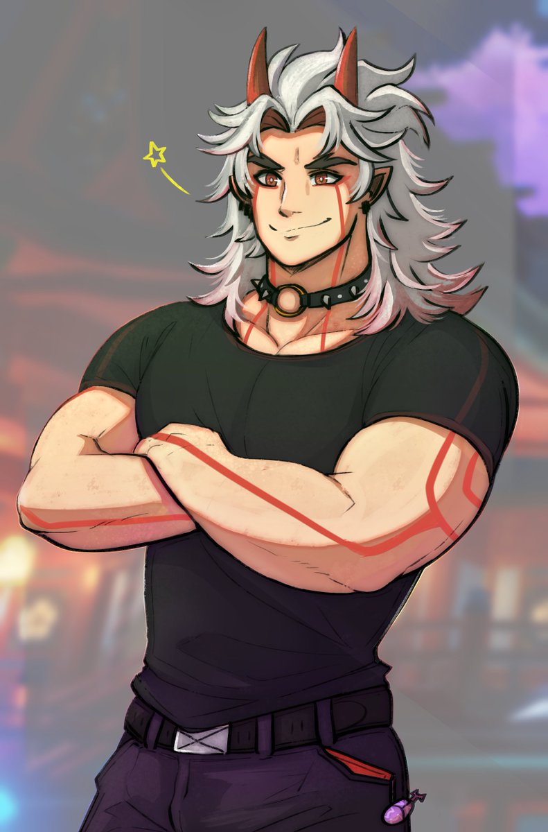 mochiiros's tweet photo. Happy Birthday to "The One and Oni", Arataki Itto!!! 👹👹👹 https://t.co/LNV81NDXaV