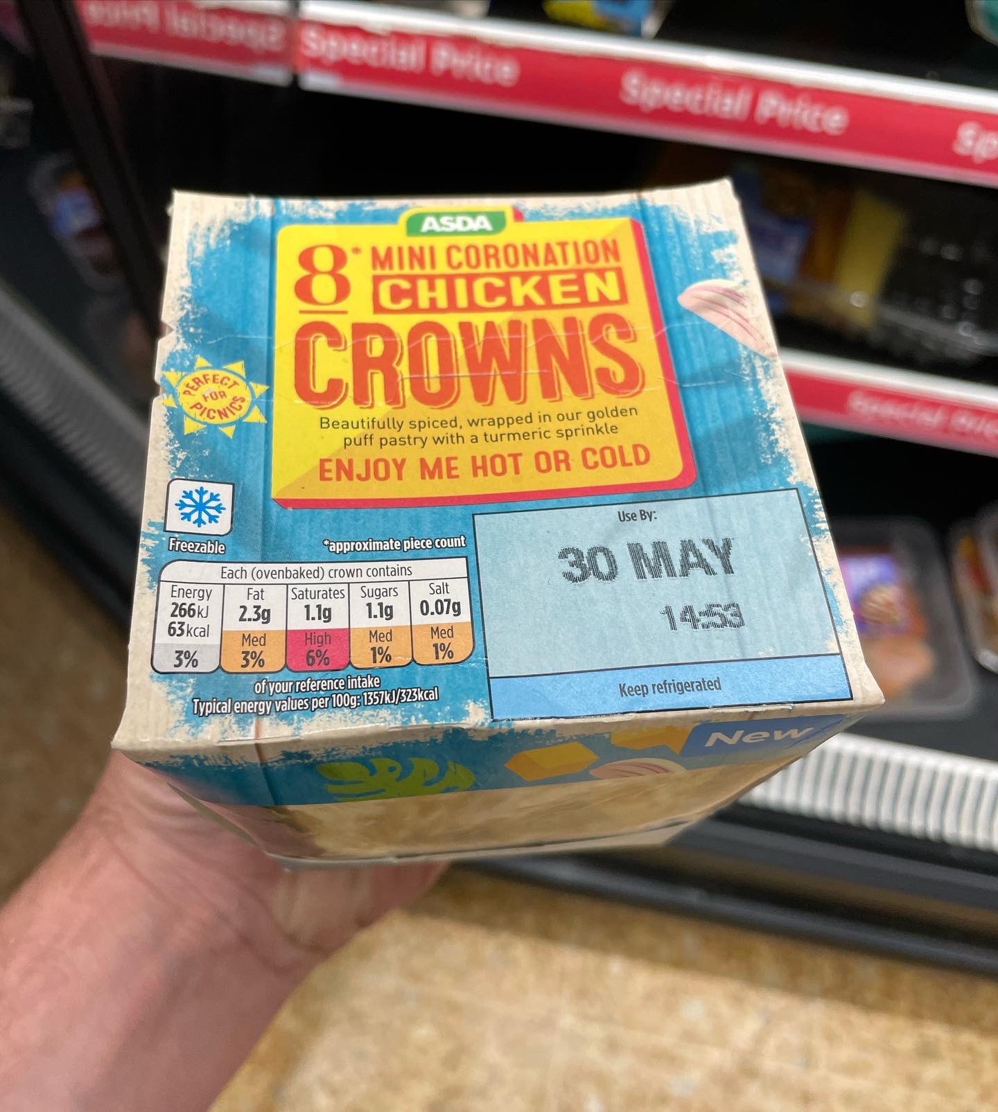 Well This Is New on Twitter "Coronation Chicken Crowns! 👑 At Asda
