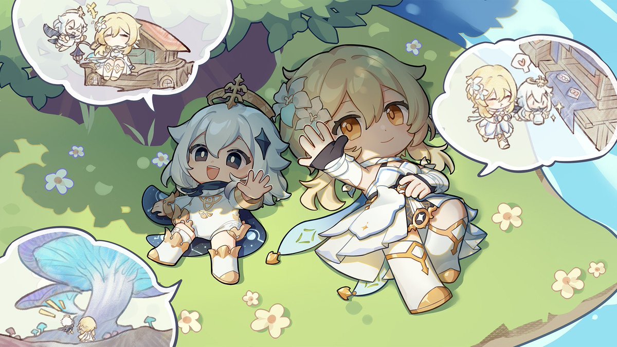 ProjLuminousPH's tweet image. Happy birthday to the best travel companion, Paimon!