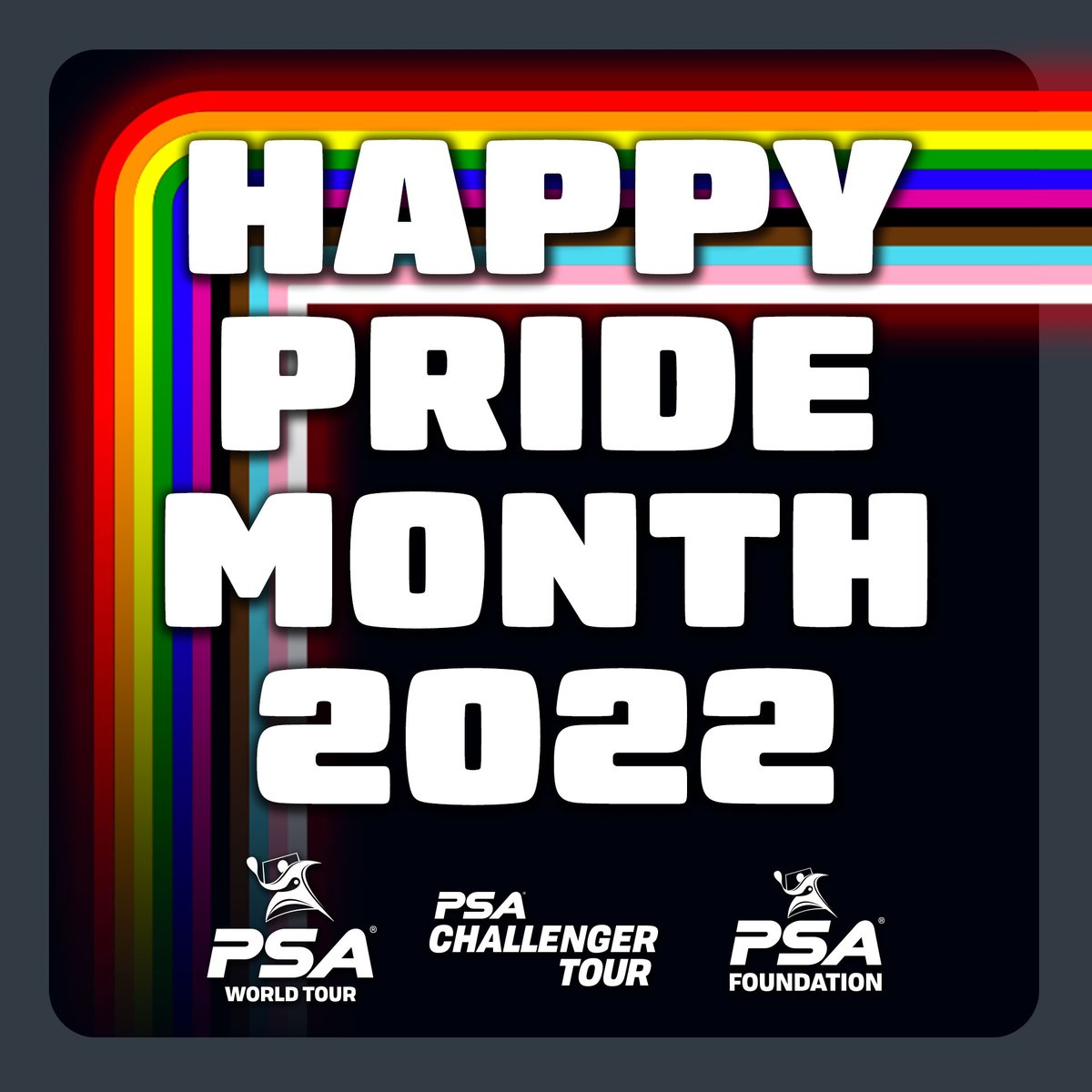 Happy Pride Month!

The PSA believes that squash is an inclusive and diverse sport that welcomes people from all walks of life, regardless of sexuality or gender identity 🏳️‍🌈
 
#PrideMonth2022