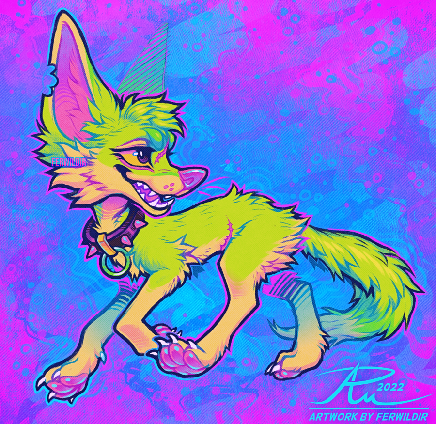 Ferwildir's tweet photo. My part of an art trade with ardwoof on IG! 💜 https://t.co/ifhvAetlbQ