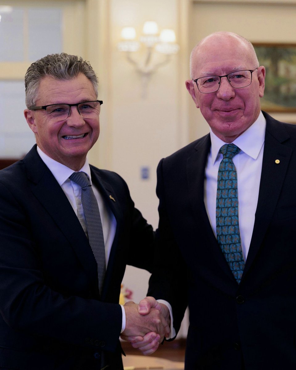 Proud and honoured to be sworn in today as Assistant Minister for Defence, Assistant Minister for Veterans' Affairs, and Assistant Minister for the Republic in the Albanese Labor government.