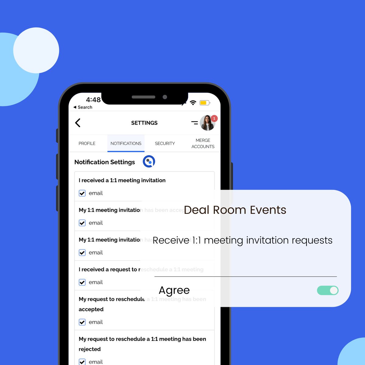 dealroomevents's tweet photo. Simply personalize your Deal Room platform experience by managing your event settings. 

#SimplyOrganise #SimplyNetwork #SimplyConnect https://t.co/Ozn3jRmAF7