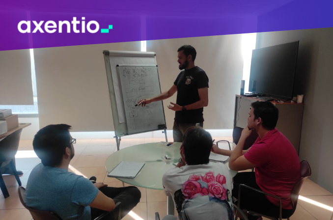Axentio_IT's tweet photo. ✍️En #Axentio apostamos por la formación continua como un valor clave en la innovación en nuestro sector. Hoy la formación ha sido impartida de la mano de Rafael David Lozano Lebrón para parte del equipo del Dpto. Helpdesk.🔵👩‍💻
Creemos en la formación! #SomosIT #formacioncontinua https://t.co/np4z9pykWN