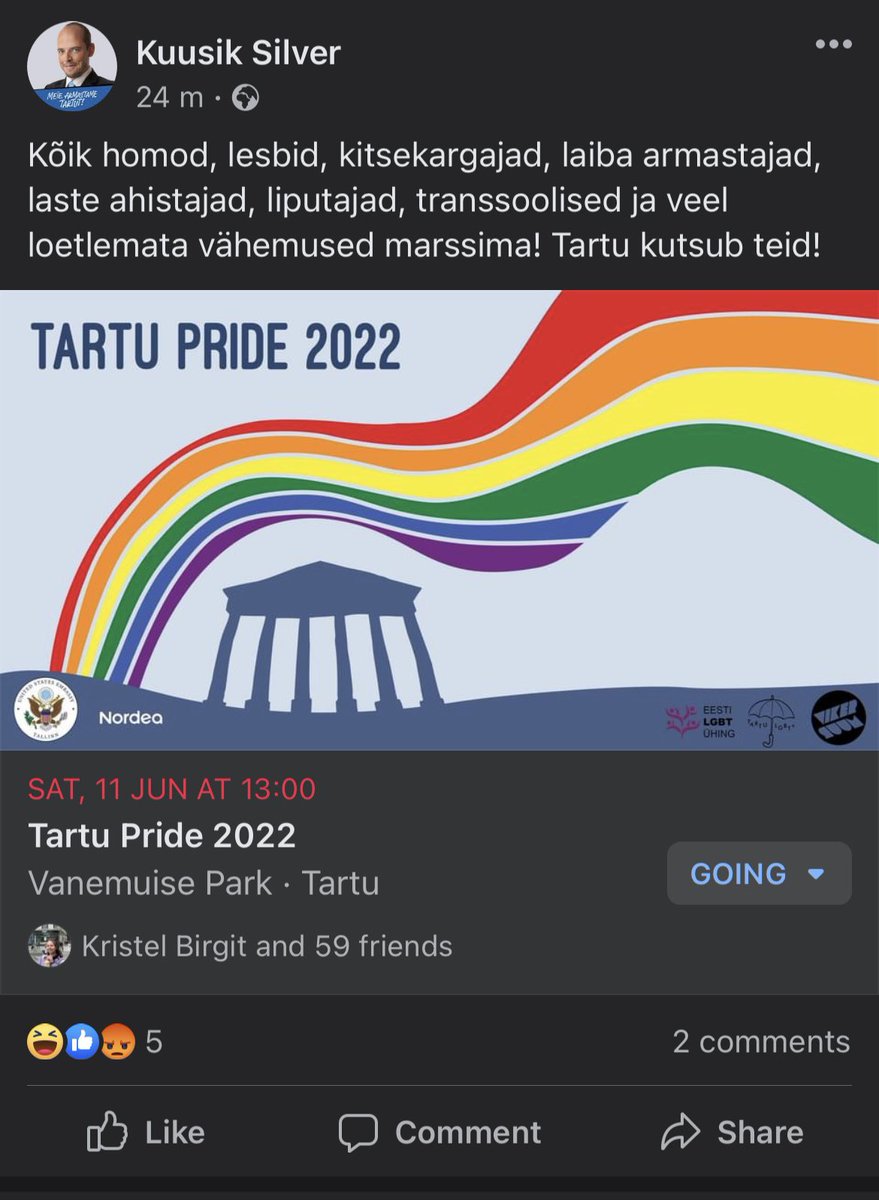 selliste pärast ongi tartus pride’i vaja.