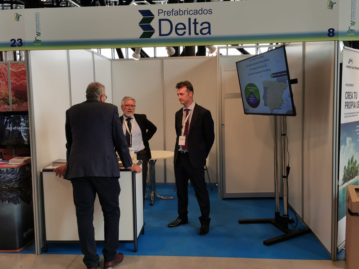 Prefabricados Delta participa como patrocinador en el XIV #Congreso Nacional de Comunidades de Regantes de #España