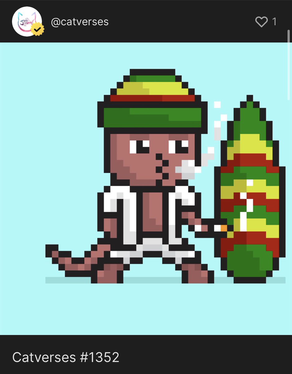 Numbskunk_'s tweet image. thanks @gentainspace for the custom! now dah boleh sesh sekali dengan @catverses and @RoachPunks hehe