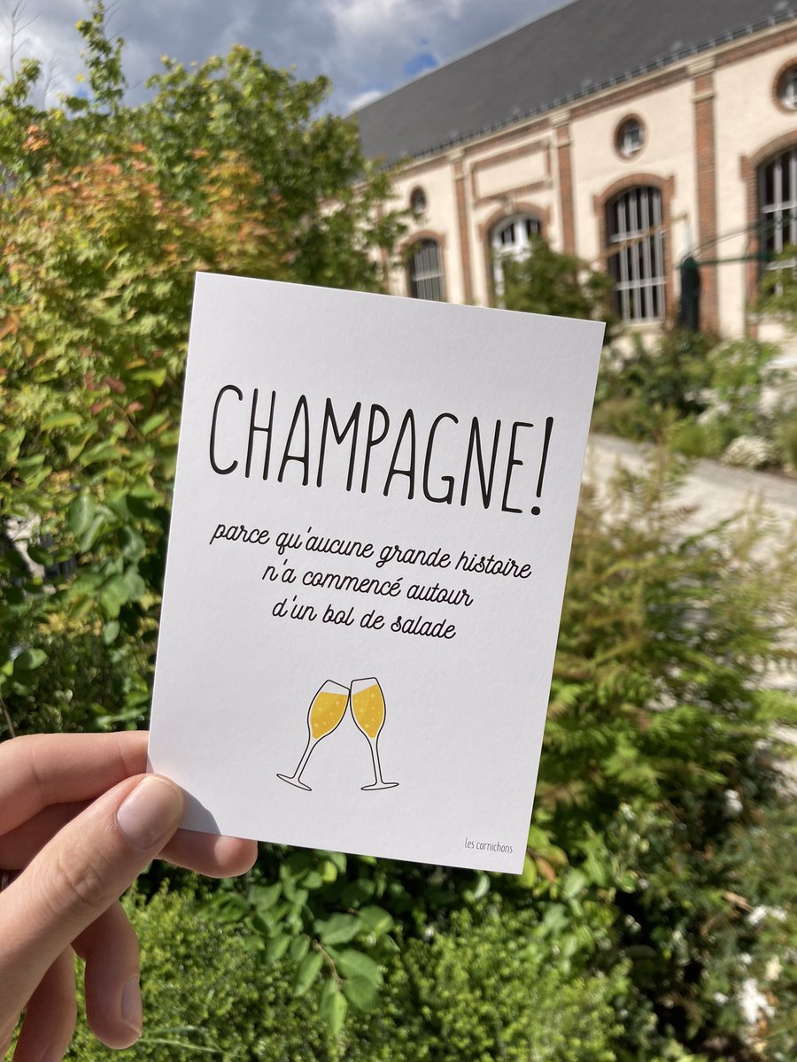 🍾🥗😜
Un peu d'humour pour valoriser notre patrimoine local... Mais pas que ! Une démarche locale et environmentale pour nos collections! 
Carte imprimée dans une imprimerie locale et labelisée imprim'vert ♻️ 🌏 utilisant des encres végétales 🌱 et non-toxique 🌱 #Environnement