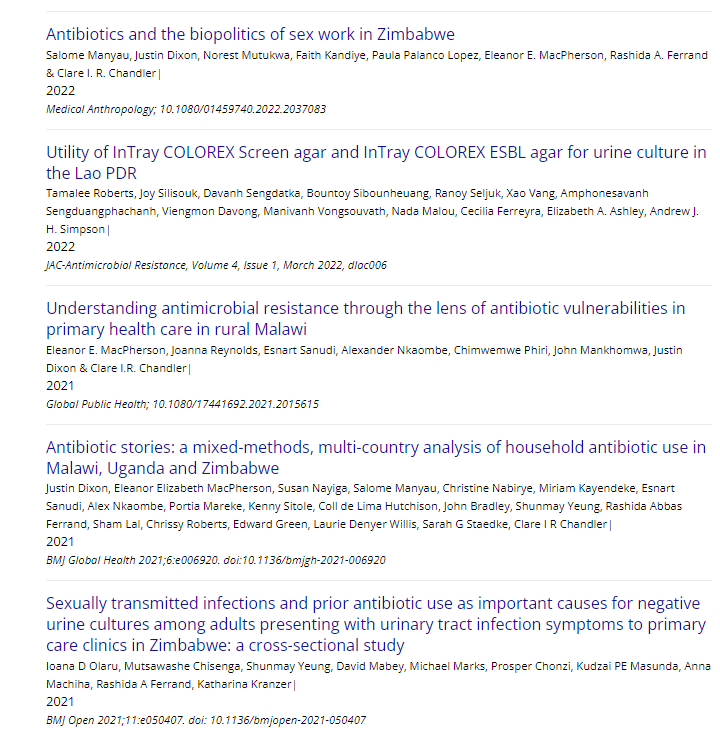 FeverStudies's tweet photo. Interested in learning more details about our work?
See recent articles from team's research &amp; methods behind it🔽
https://t.co/pOjFdJLZZY

#antibiotics #AMR #SocSciAMR https://t.co/WmcY3rrLLI