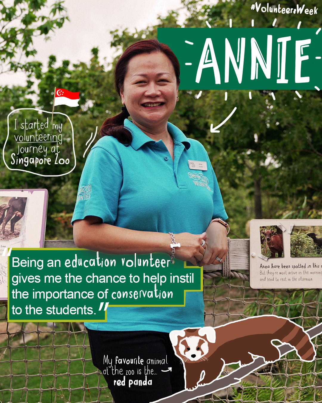 Chester Zoo on Twitter ""I started my volunteering journey at