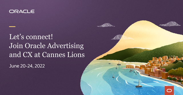 Are you headed to #CannesLions22? If so, schedule a 1:1 session with <a href="/OracleDataCloud/">Oracle Advertising</a> and <a href="/OracleCX/">Oracle Customer Experience</a> experts. Get the details here: bit.ly/3tcj0Qf