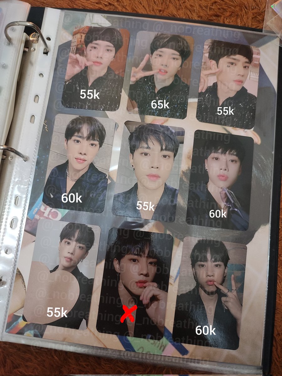WTS PC SUNWOO TBZ STEALER ALBUM hit my dm for your other price! 🔖 sunwoo the boyz stealer chase trick album photocard pc