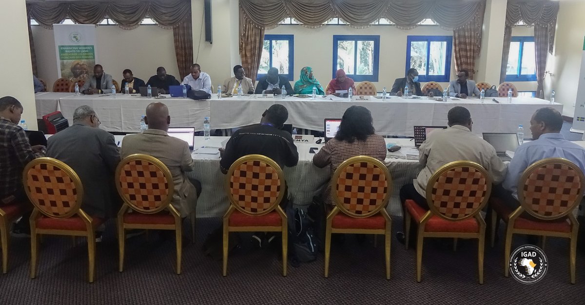 IGADLGP's tweet photo. #HappeningNow is the #IGAD Land Governance Program Steering Committee Meeting held in #Entabbe, #Uganda.

@SwissDevCoop
@SweinEthiopia  
@AfDB_Group
@igadsecretariat https://t.co/Abqy0U6Z44