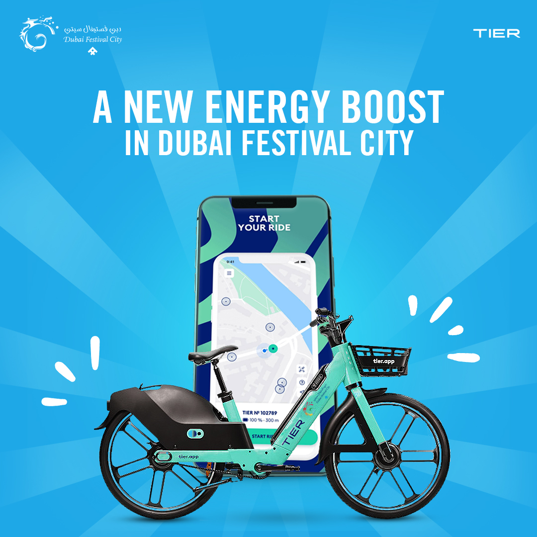 Dubai Festival City on Twitter "In partnership with tier_mobility