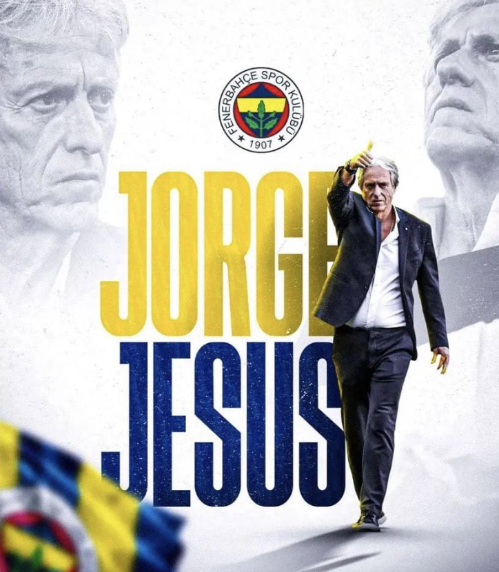 JORGE JESUS CAMİAMIZA HAYIRLI OLSUN! 💛💙🧿 #TekVücutFenerbahçe #jorgejesus