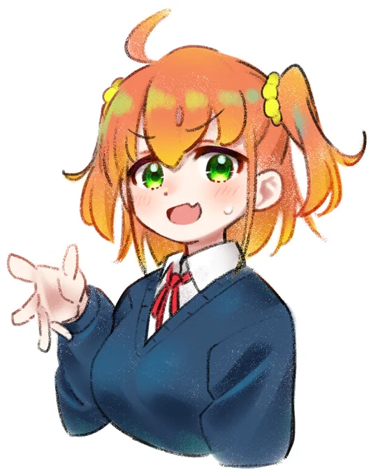 自画像(色変更) 