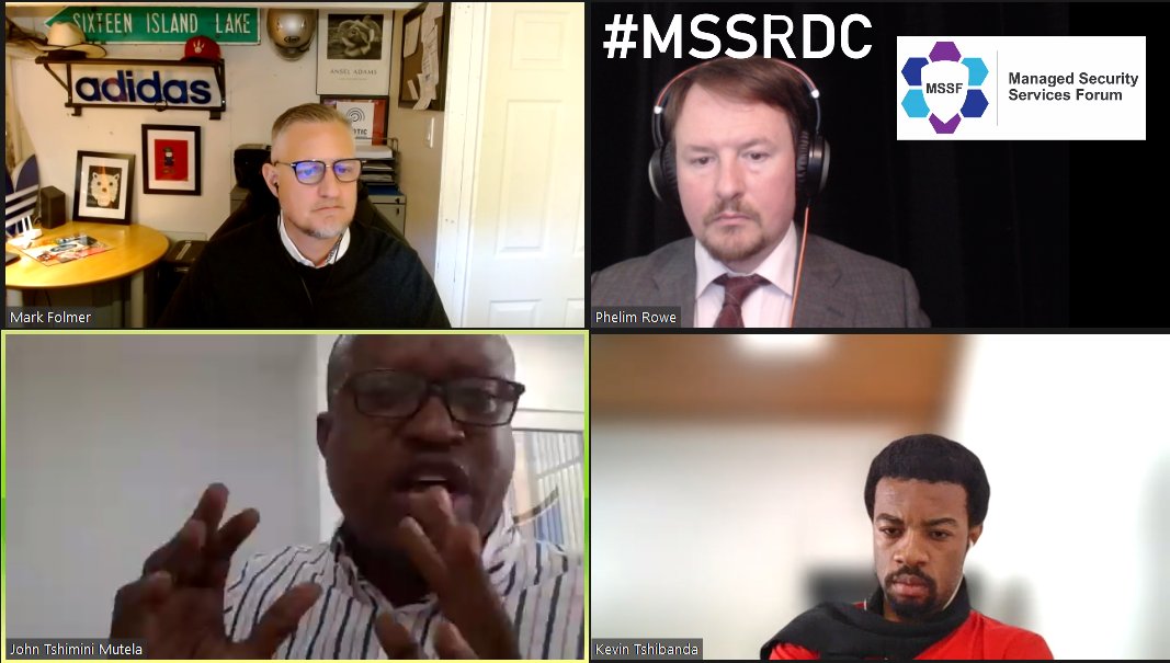CtgIntelligence's tweet photo. Are engineering skills universally celebrated? What can the cyber security landscape of the Democratic Republic of Congo teach us? Big questions at the #MSSRDC moderated by @markfolmer! #MSSDRC #MSSNetwork #MSSConference #ManagedSecurity https://t.co/kFkBn8pBmE