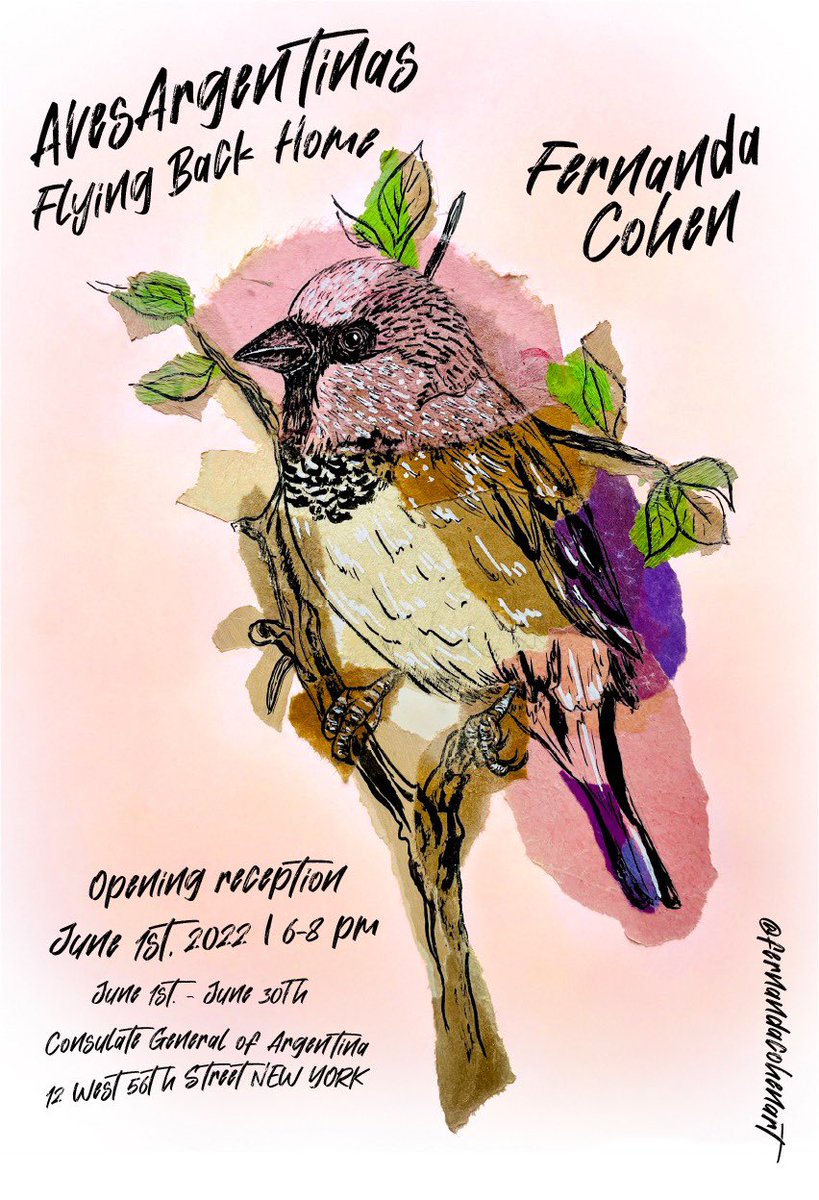 fernandacohen's tweet photo. Openin tonight 6-8 pm at 12 West 56th St- NYC https://t.co/4tKKFGA3KI