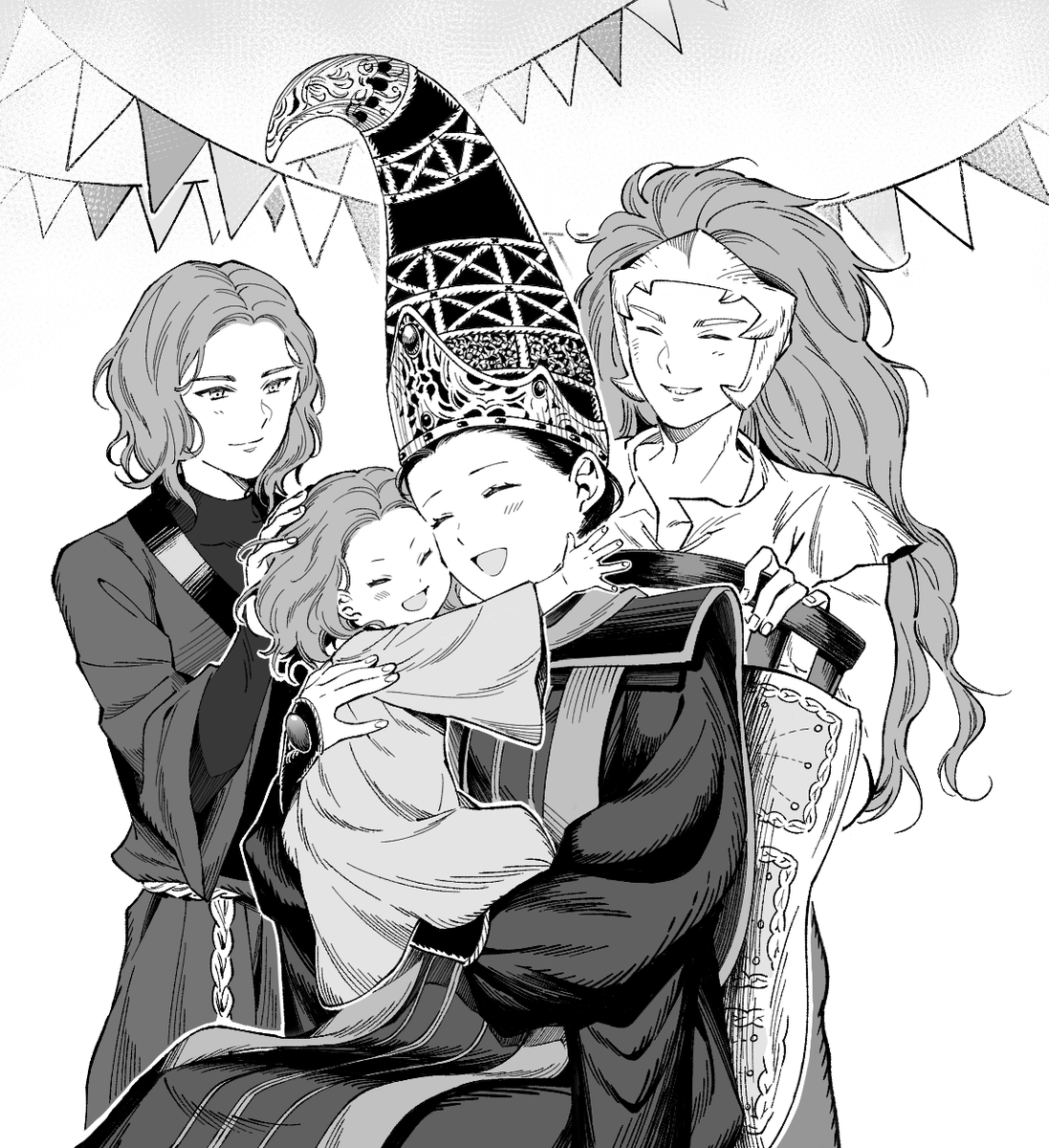 wisdommage1's tweet image. #ELDENRING #renalla 今天儿童节！我不管我就要蕾娜菈快乐！孩子们快乐她也快乐，大家都开心的一天。