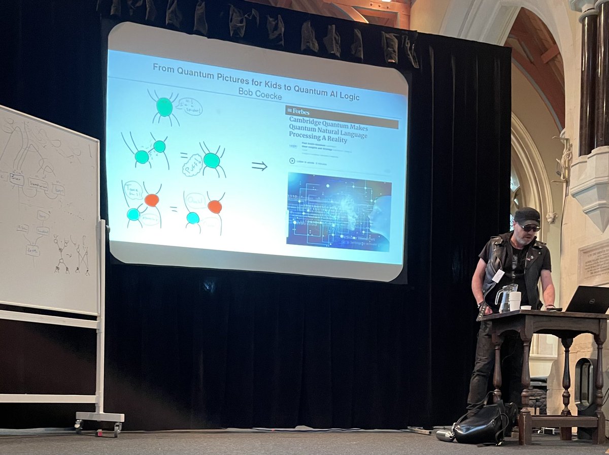 QNLP at St. Aldate’s church and <a href="/coecke/">bOb cOeCke</a> rocking it