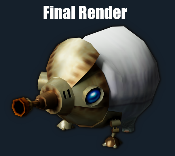 PikminNF's tweet photo. And finally, the Glockhog, this design was also changed from its submitted design! The name "Glockhog" was chosen as a parallel to the Gatling Groink, which was named after the Gatling Gun. Similarly to the Gatling Gun, the Glock got its name from its creator "Gaston Glock". https://t.co/lBXfToaYKj