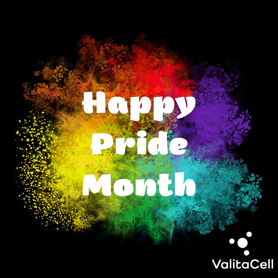 valitacell's tweet photo. Happy Pride Month! 
Diversity and inclusiveness are core to the culture of ValitaCell and values that we treasure deeply. To our colleagues, clients and followers, we encourage you to embrace diversity, equity and inclusion all year round! #AllOurPride #Pride-month https://t.co/Y0u6wTmgLj