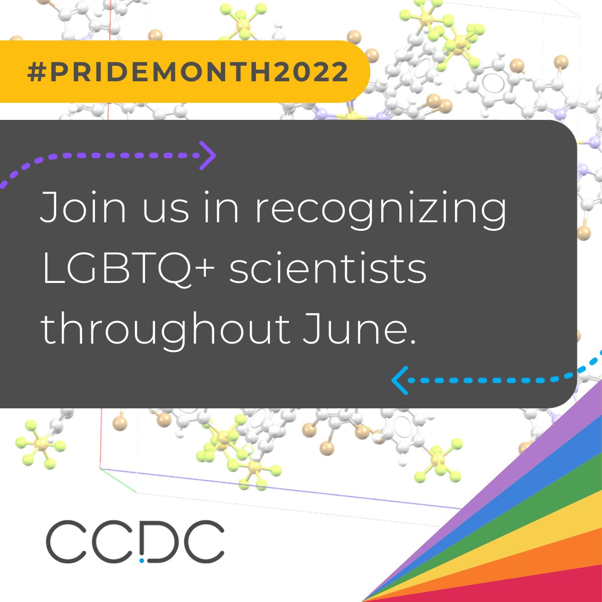 June is #PrideMonth in the USA, in honour of the 1969 Stonewall riots which began a movement to fight for LGBTQ+ rights. Through history and to this day, LGBTQ+ scientists have made incredible contributions in many fields. Join us in recognizing some of them for #PrideMonth2022