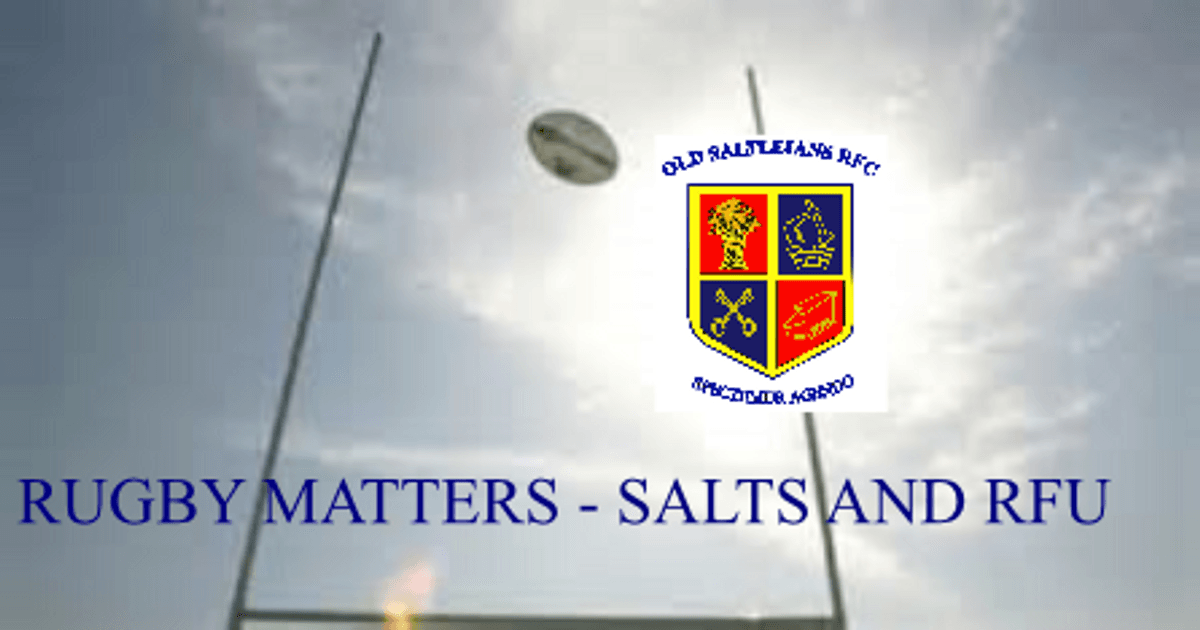 Old Saltleians RFC (@oldsaltsrfc) on Twitter photo Site tour and general update.
oldsaltleians.com/news/site-tour… Site tour and general update.
oldsaltleians.com/news/site-tour…