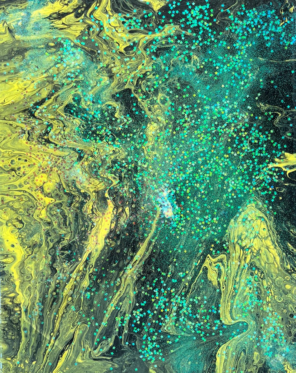 owensscience's tweet photo. When your daughter wants to paint space, you paint space! 
#ScienceBear 🔬🧸🎨

#steam @risdce #science #paintpour @NatGeoEducation #ExplorerMindset https://t.co/gVrinv5Cwi