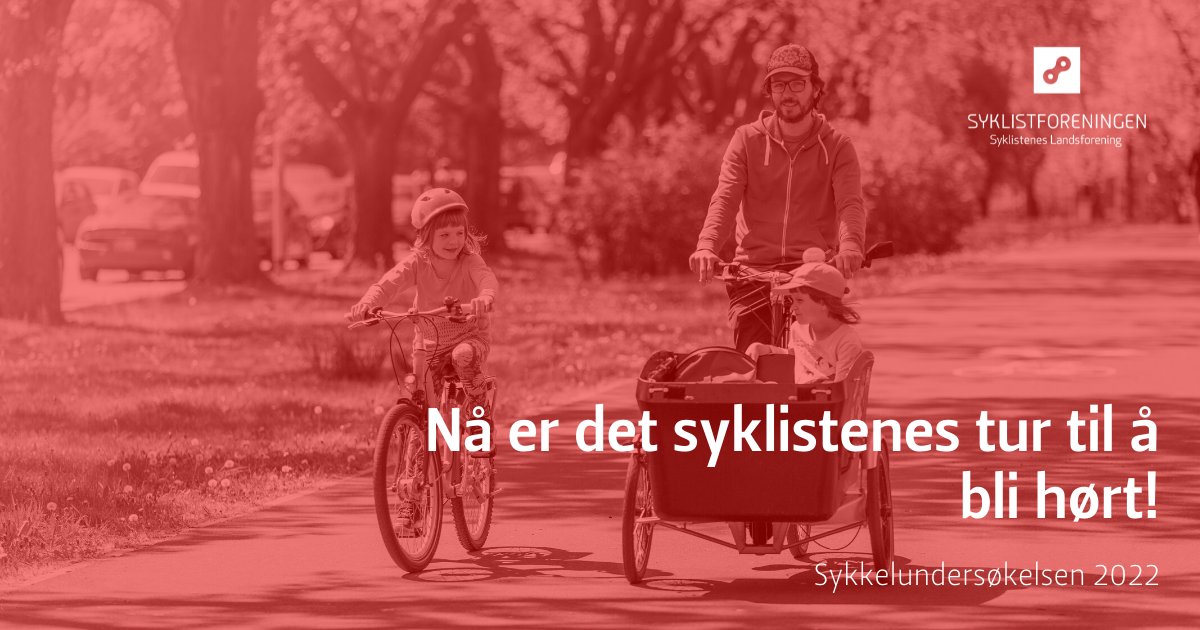 Syklistforeningen tweet media