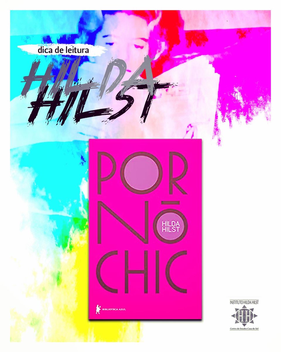 InstHildaHilst's tweet photo. 💁🏽‍♀️ Você conhece a edição de Pornô Chic lindamente editada e em catálogo pela Globo Livros / Biblioteca Azul? Não? 

Então, corre na livraria ou busca na internet? Ta esperando o que? 🚀 #quemlêviaja #poesia #hildahilst https://t.co/4TA5ybsqcN